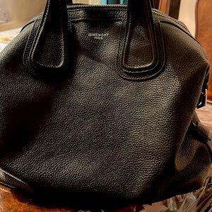 Black designer purse